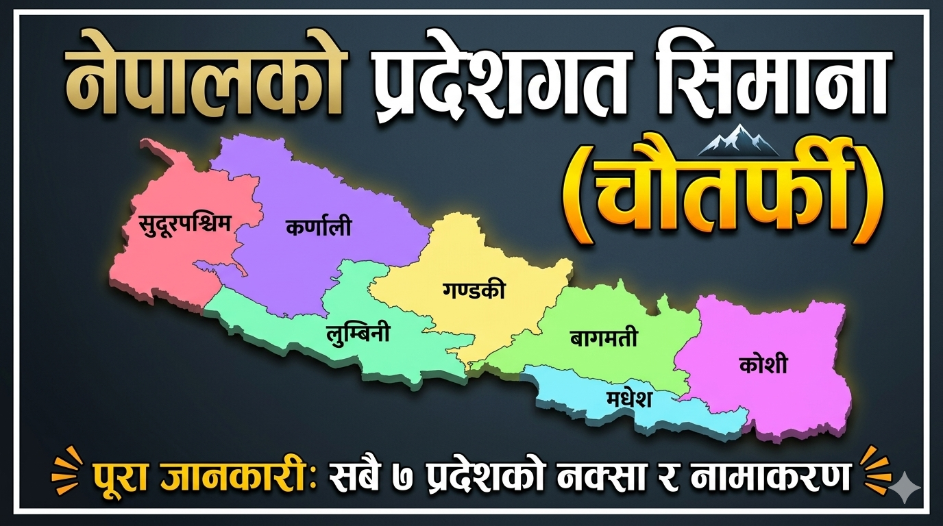 Nepal's provincial borders (all-round)