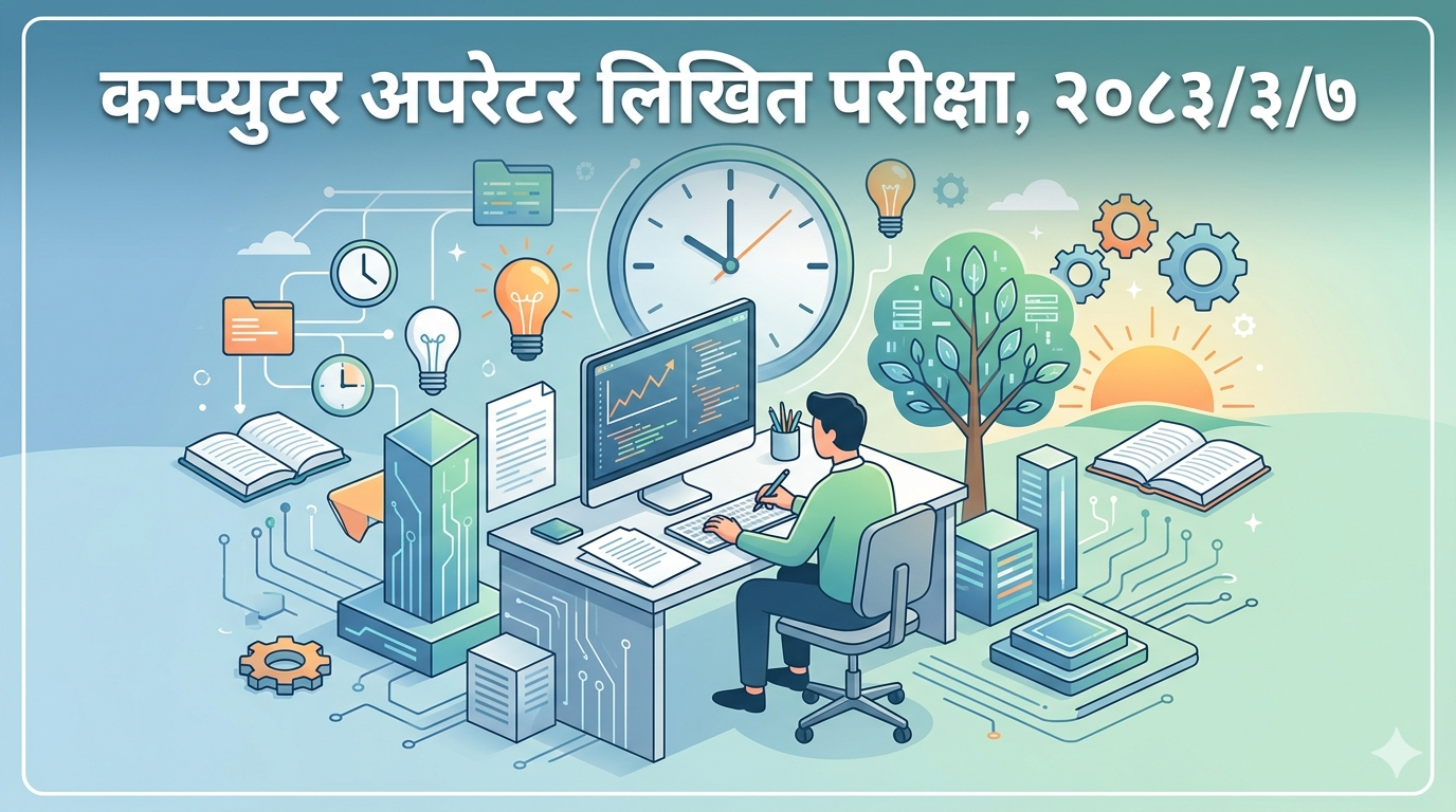 Computer Operator Written Examination, 2083/03/07