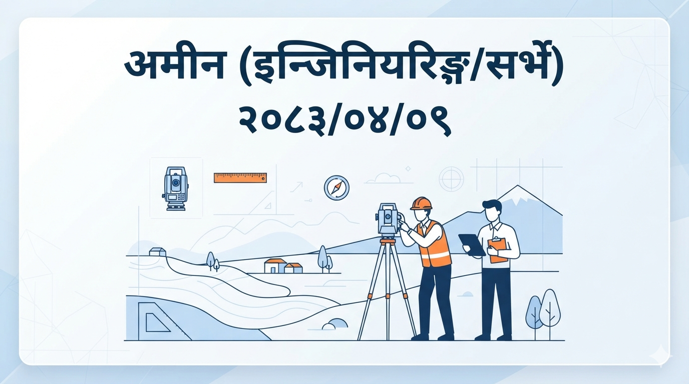 Amin (Engineering/Survey), 2083/04/09