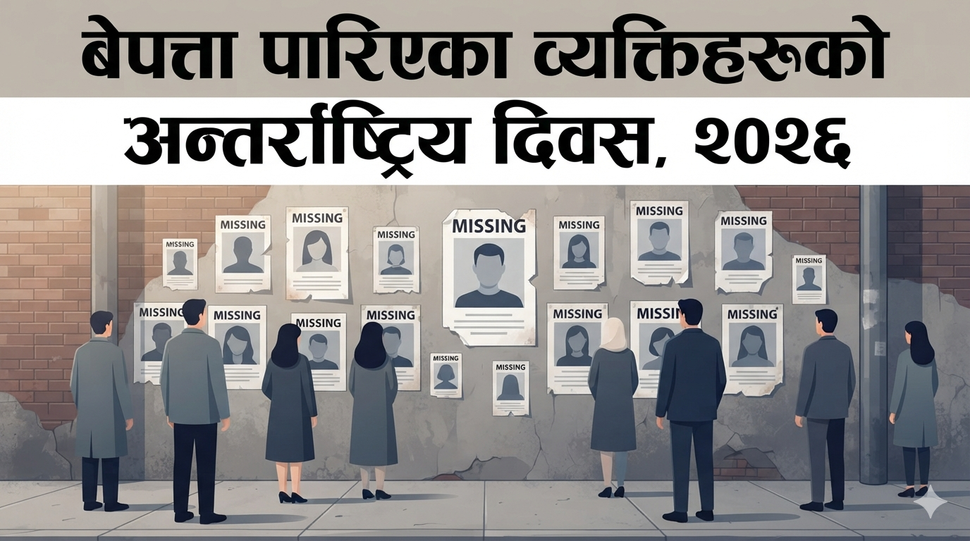 International Day of the Victims of Enforced Disappearances, 2026